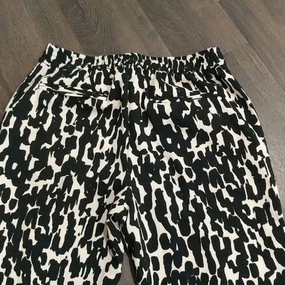 Zara animal print Pull on dress pants - Picture 4 of 7